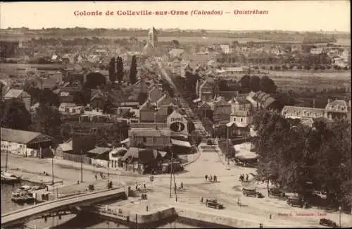 Ak Colleville sur Orne Calvados, Colonie, Ouistreham