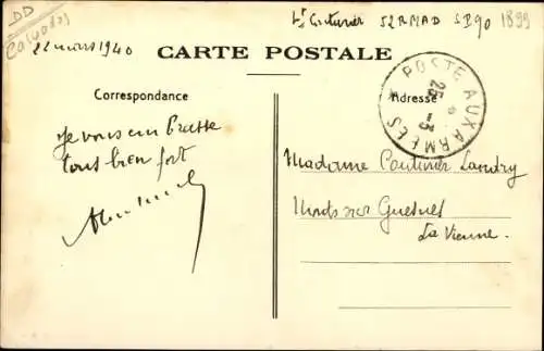 Ak Colleville sur Orne Calvados, Colonie, Vue sur Riva Bella, prise du phare de Ouistreham