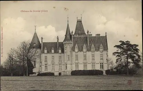 Ak Le Gravier Cher, Le Chateau