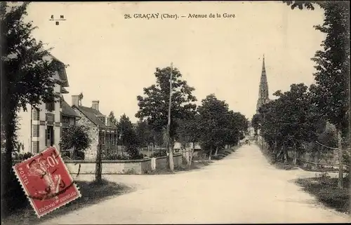 Ak Gracay Cher, Avenue de la Gare