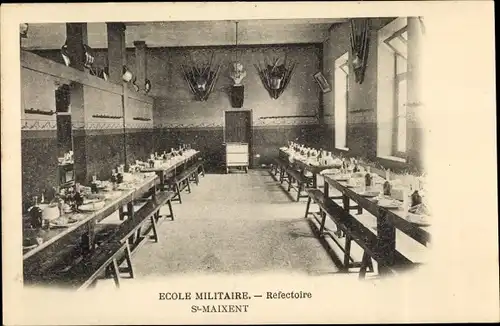 Ak Saint Maixent Deux Sevres, Ecole Militaire d'Infanterie, Le Refectoire