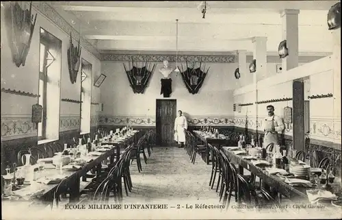 Ak Saint Maixent Deux Sevres, Ecole Militaire d'Infanterie, Le Refectoire