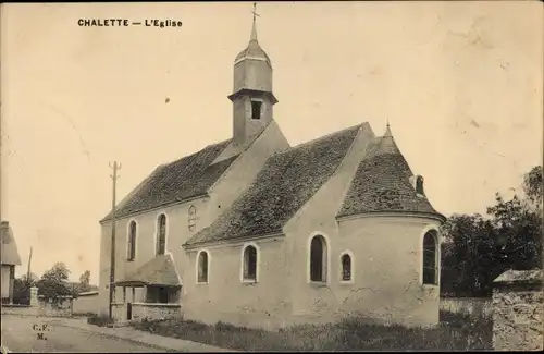 Ak Chalette Loiret, L'Eglise