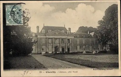 Ak Chevilly Loiret, Le Chateau