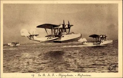 Ak Royal Air Force, RAF, Flying Boats, Hydravions, Wasserflugzeuge