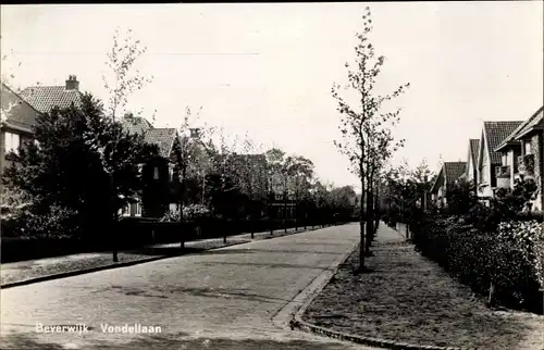 Ak Beverwijk Nordholland Niederlande, Vondellaan