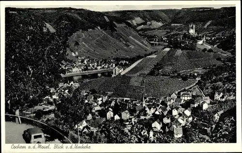 Ak Cochem an der Mosel, Blick v. d. Umkehr