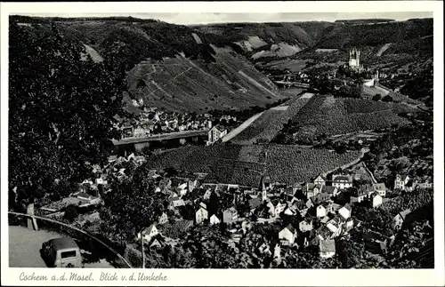 Ak Cochem an der Mosel, Blick v. d. Umkehr