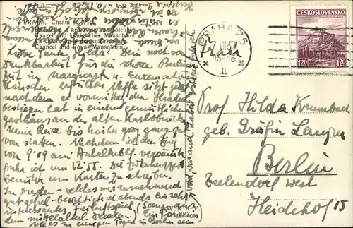 Ak Praha Prag Tschechien, Chrám sv. Víta, Veitsdom, Kanzel, Königliches Mausoleum