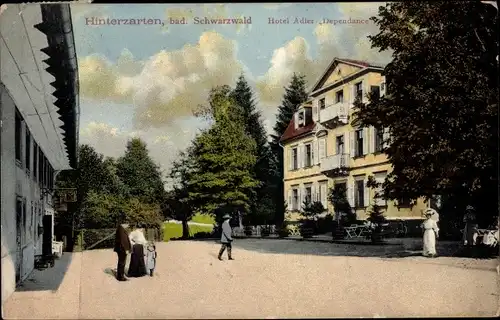 Ak Hinterzarten im Schwarzwald, Hotel Adler Dependance