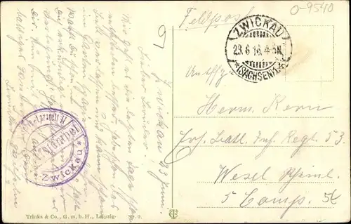 Ak Zwickau in Sachsen, Paradiesbrücke, Ebertschlösschen