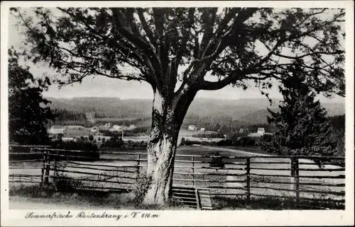 Ak Rautenkranz im Vogtland, Panorama