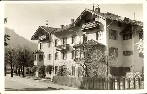 Ak Schliersee in Oberbayern, Hotel Schlierseer Hof