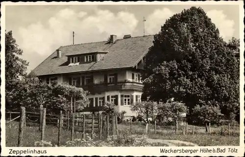 Ak Wackersberg Bayern, Zeppelinhaus, Wackersberger Höhe