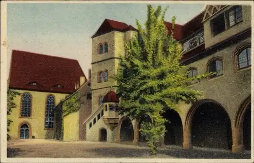 Ak Halle an der Saale, Moritzburg