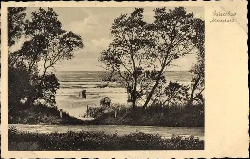 Ak Ostseebad Arendsee Kühlungsborn, Blick zum Strand