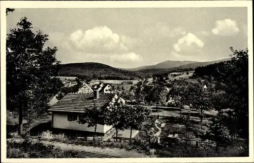 Ak Hertlingshausen Carlsberg in der Pfalz im Kreis Bad Dürkheim, Blick auf den Ort