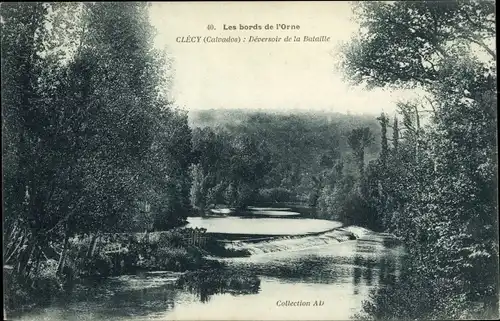 Ak Clécy Calvados, Deversoir de la Bataille