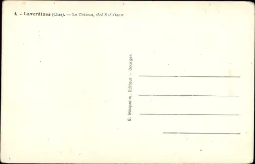 Ak Laverdines Cher, Le Chateau