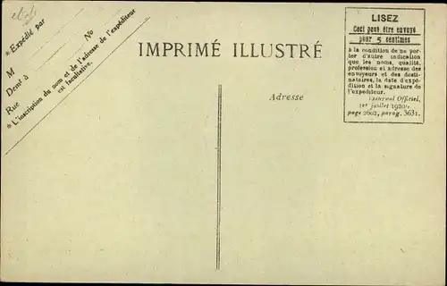 Ak Clery Loiret, La Grande Rue