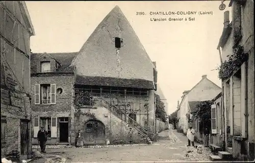 Ak Châtillon Coligny Loiret, L'ancien Grenier a Sel