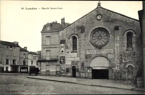 Ak Loudun Vienne, Marche Sainte Croix