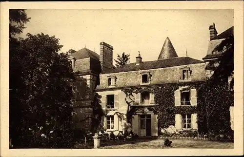 Ak Lencloître Vienne, Chateau de la Boutiere