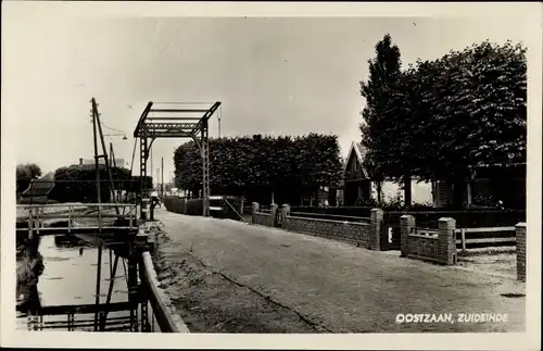 Ak Oostzaan Nordholland, Zuideinde, Brug