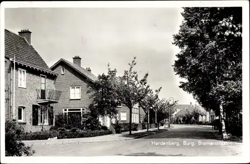 Ak Hardenberg Overijssel Niederlande, Burg. Bramerstraat