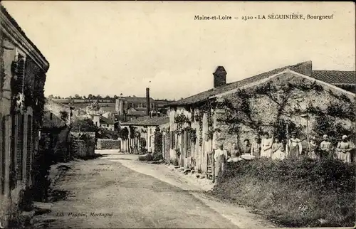 Ak La Séguinière Maine et Loire, Bourgneuf