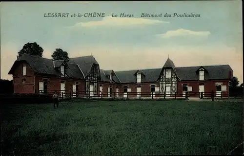 Ak Lessard et le Chêne Calvados, Le Haras, Batiment des Poulinieres