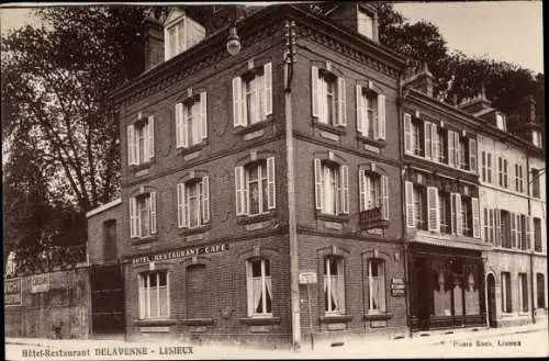 Ak Lisieux Calvados, Hotel Restaurant Delavenne