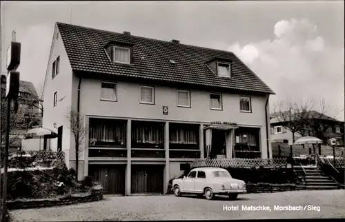 Ak Morsbach im Oberbergischen Kreis, Hotel Matschke