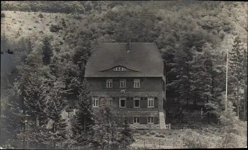 Foto Ak Bad Harzburg am Harz, Ferienheim Braunschweiger Haus