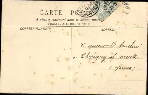 Ak Perpignan Pyrénées Orientales, Avenue de la Gare