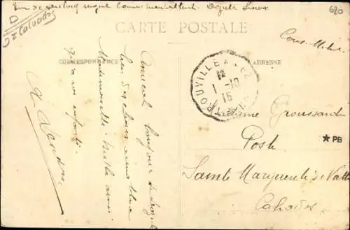 Ak Dozulé Calvados, Le Faubourg de Caen