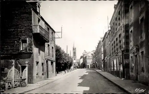 Ak Caumont L´Éventé Calvados, Rue Saint Martin