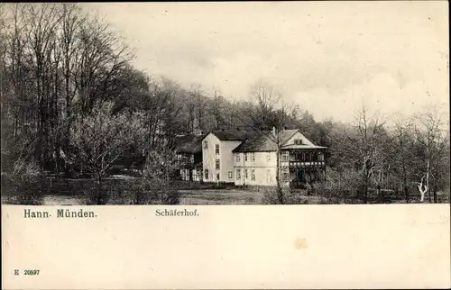 Ak Hann Münden in Niedersachsen, Schäferhof