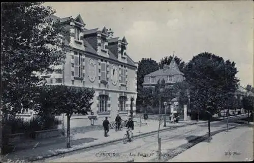 Ak Cabourg Calvados, Les Postes et Telegraphes