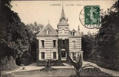 Ak Cabourg Calvados, Villa Nylic