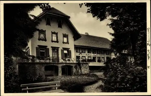 Ak Todtnau im Südschwarzwald, Gasthof zum Engel, Bes. Oskar Klingele Ww.