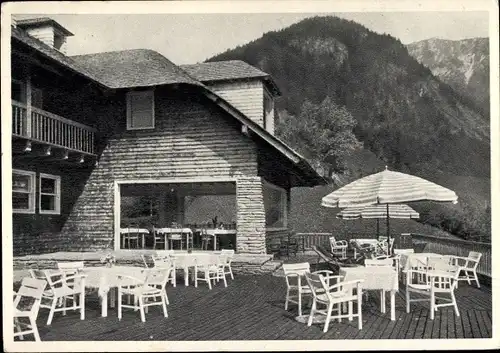 Ak Bad Oberdorf Bad Hindelang im Oberallgäu, Terrassenhotel Alpenhof
