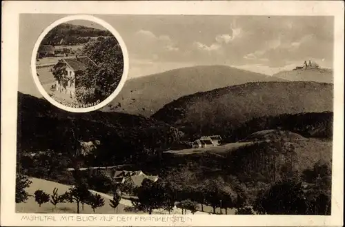 Ak Eberstadt Darmstadt in Hessen, Kühler Grund, Landschaft