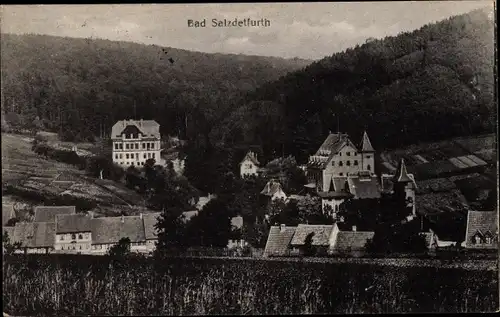 Ak Bad Salzdetfurth in Niedersachsen, Teilansicht