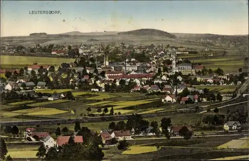 Ak Leutersdorf Oberlausitz, Panorama