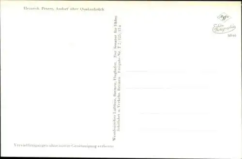 Ak Andorf Menslage in Niedersachsen, Gesamtansicht, Kirche