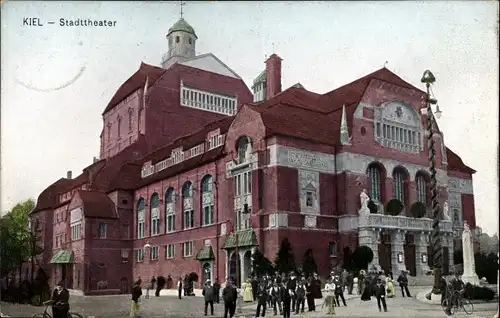 Ak Kiel in Schleswig Holstein, Stadttheater