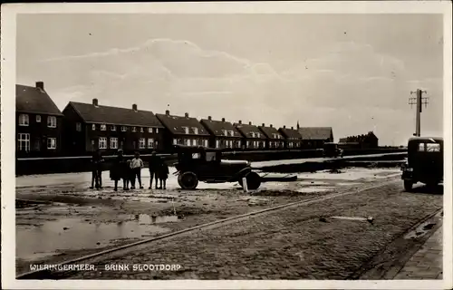 Ak Wieringermeer Hollands Kroon Nordholland Niederlande, Brink Slootdorp