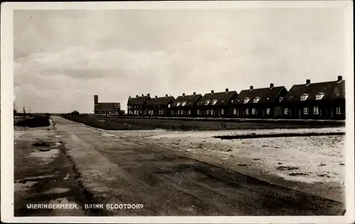 Ak Wieringermeer Hollands Kroon Nordholland Niederlande, Brink Slootdorp