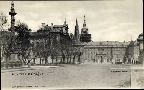 Ak Praha Prag, Hradcanske namesti